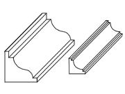 Gráfico de molduras